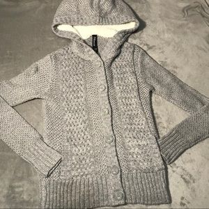 Gray Cardigan/Sweater